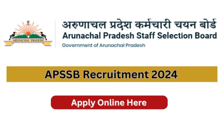 APSSB Recruitment 2024