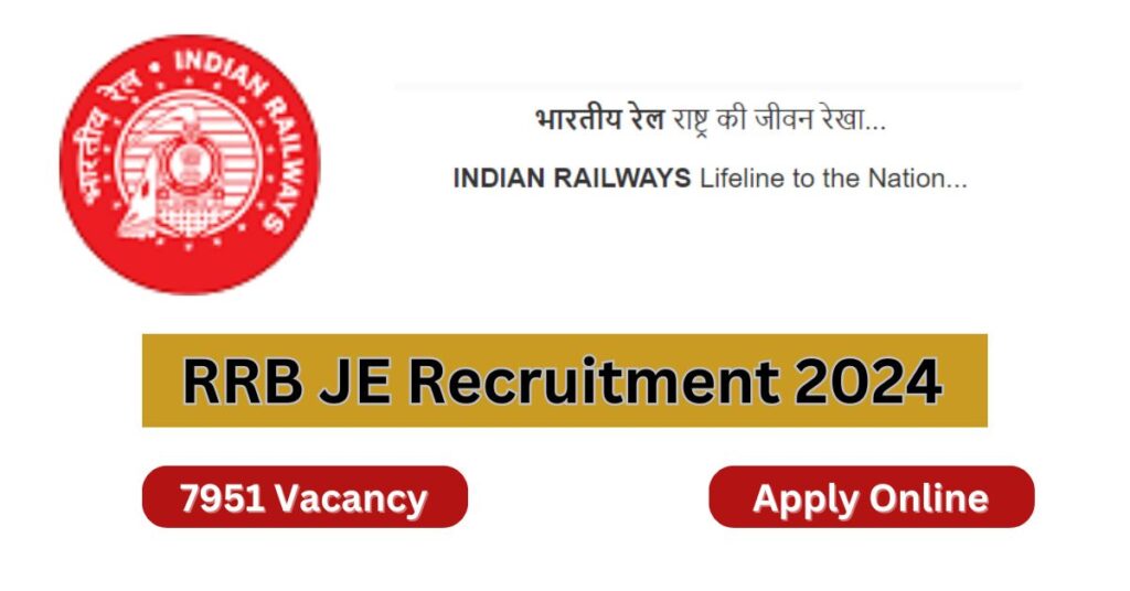 RRB JE Recruitment 2024