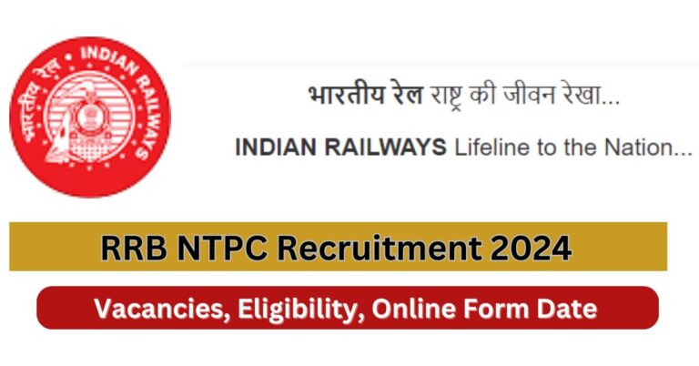 RRB NTPC Notification 2024 and Apply Online Link