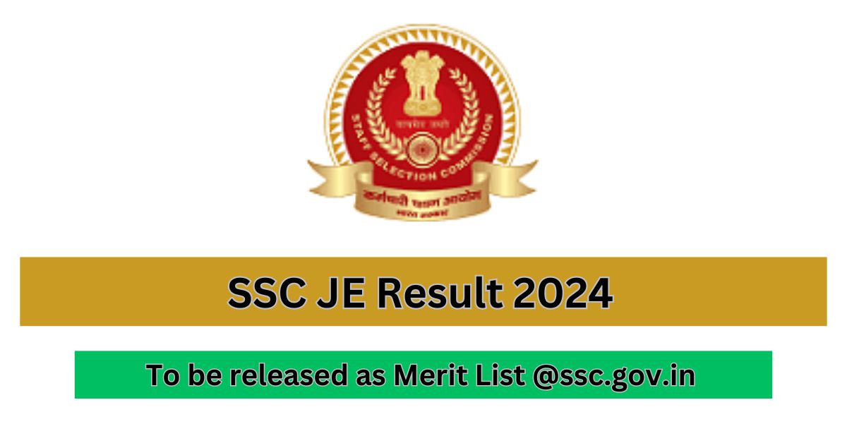 SSC JE Result 2024